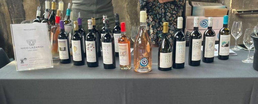 Nico Lazaridi premium wines
